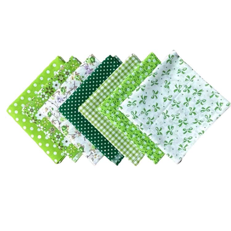 DIY用 布 花柄 50×50cm 生地 7枚セット ハンドメイド 綿 正方形