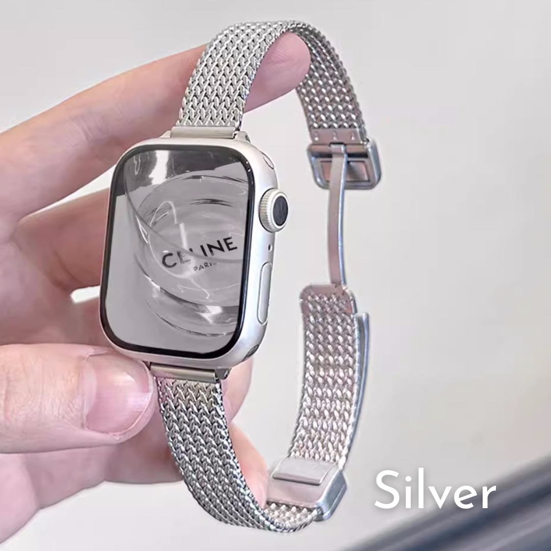 アップルウォッチ バンド ステンレス Apple Watch レディース ベルト