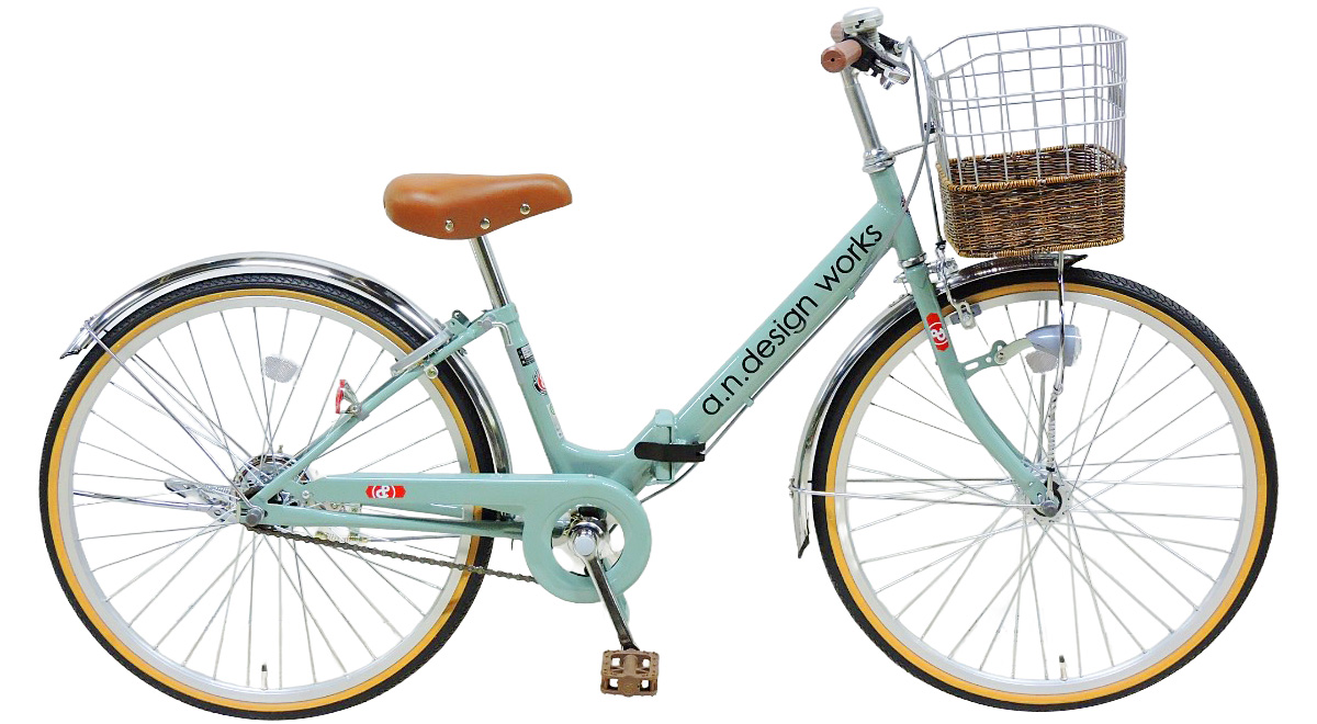22インチ自転車 a.n.design-works 自転車 子供用 22インチ 折りたたみ 女の子 男の子