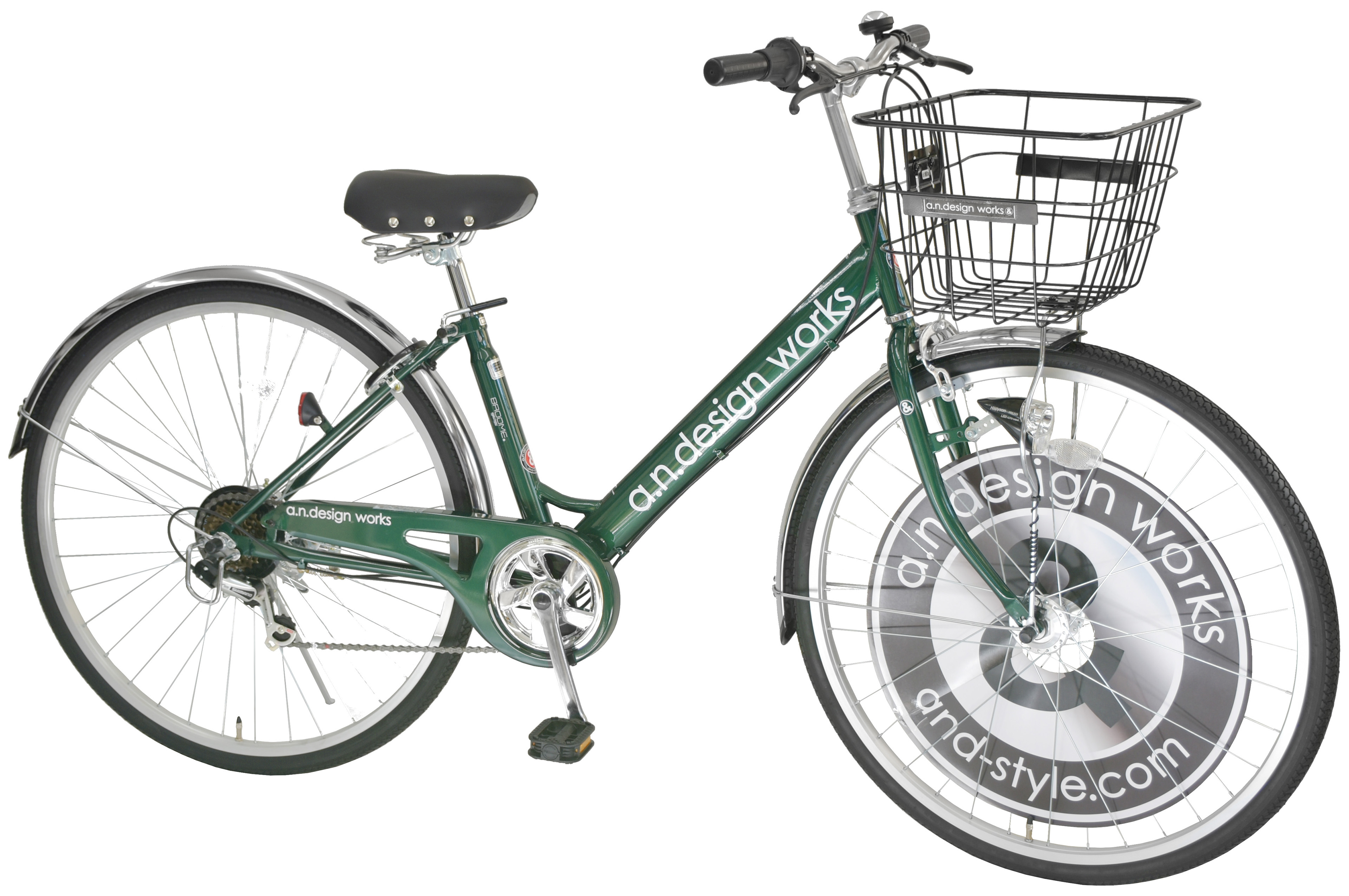 design（シティサイクル）（ライト：ダイナモライト）｜自転車車体