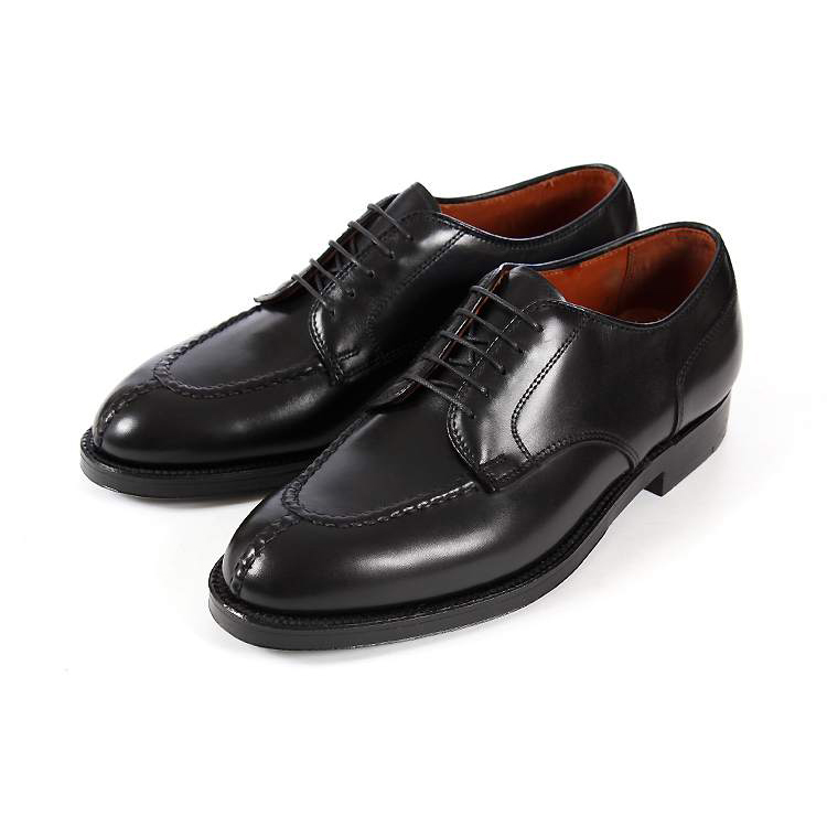 Alden オールデン Norwegian Front Blucher Oxford ノルウェージャン フロント ブラッチャー オックスフォード 961 D ブラックの画像