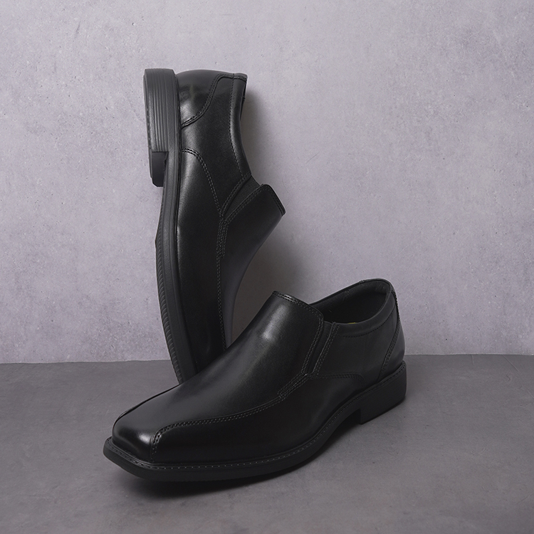 Clarks（クラークス） BOLTON FREE II 26170831 ブラックレザー 値下げ