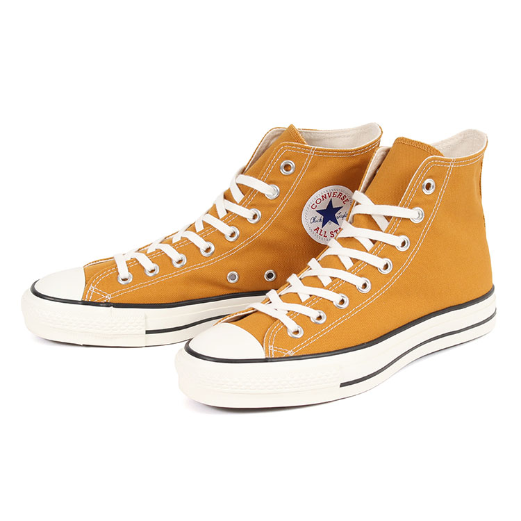 converse コンバース CANVAS ALL STAR J HI キャンバス オールスター Ｊ HI 31304840 マスタード 値下げしました