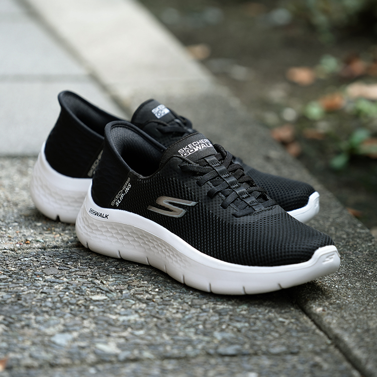 SKECHERS スケッチャーズ GO WALK FLEX GRAND ENTRANCE ゴーウォーク フレックス グランドエントランス 124975  BKW