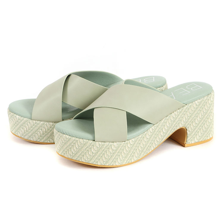 サンダル・ミュール NELLIE PEARL FLATFORM MULES BEACH by Matisse ビーチ バイ マティス NELLIE レディース