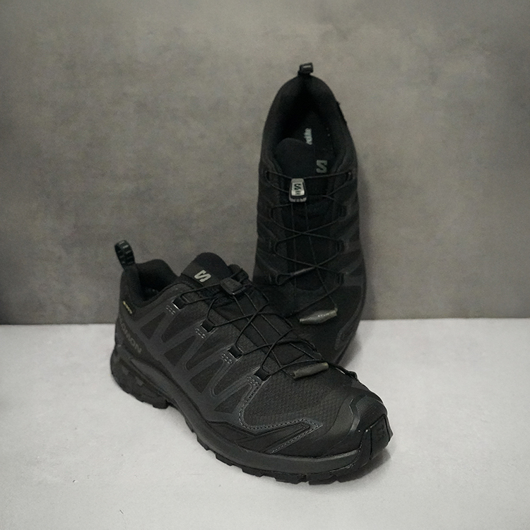 SALOMON �T������ XA PRO 3D V9 WIDE GORE-TEX �G�b�N�X�G�[ �v�� 3D V9 ���C�h �S�A�e�b�N�X L47277000 �u���b�N/�t�@���g��