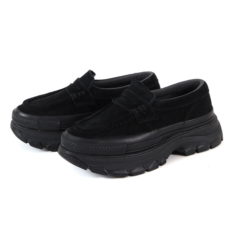 コンバース　オールスター　TREKWAVE LOAFER 黒24.5cm 美品 ALL STAR Ⓡ TREKWAVE LOAFER / オールスター Ⓡ トレック