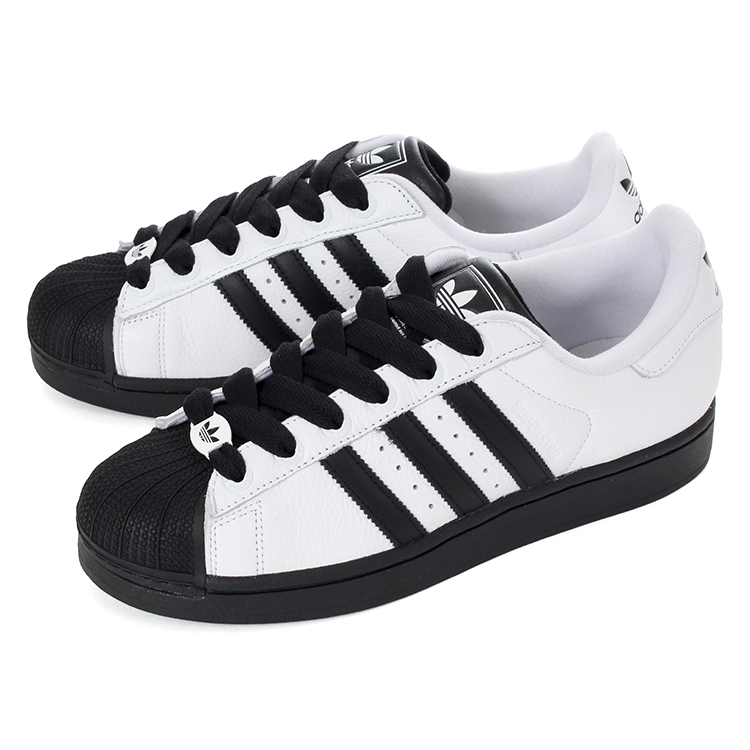 adidas SUPERSTAR ブラック/ホワイト 楽天市場】アディダス スーパースター 黒色 ブラック 白色