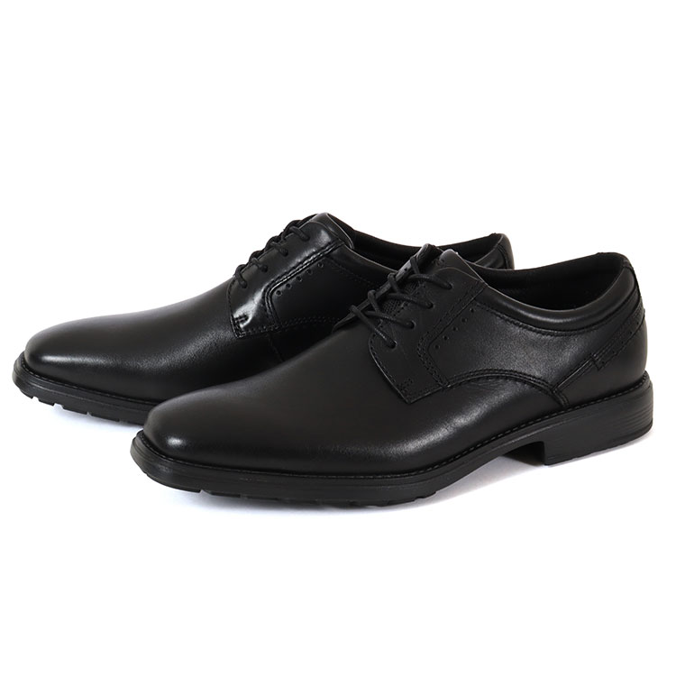 【最終値下げ】新品ロックポート キーランプレーントゥ ワイド幅ビジネスシューズ黒 ROCKPORT（ロックポート） TOTAL MOTION NEXT GEN PLAIN TOE トータル
