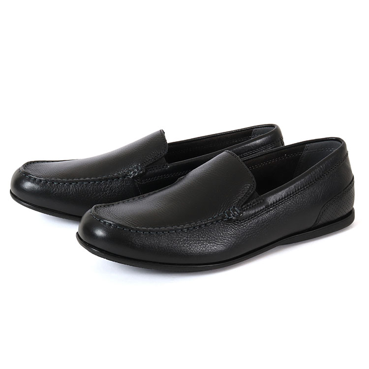 ぽろろ　ブラックＭ ROCKPORT（ロックポート） MALCOM SLIP ON マルコム スリッポン CJ2275