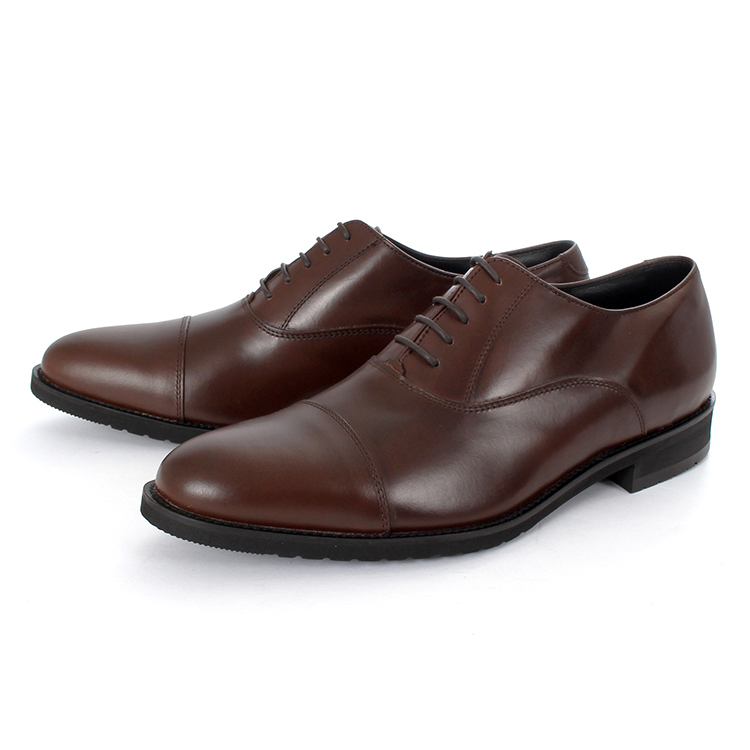 【極美品】ケンフォード ストレートチップ ビジネスシューズ 茶 26.5㎝ KENFORD（ケンフォード） メンズ ビジネスシューズ ストレートチップ