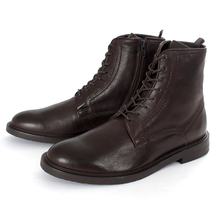 BOEMOS（ボエモス） メンズ レースアップブーツ プレーントゥ 40286