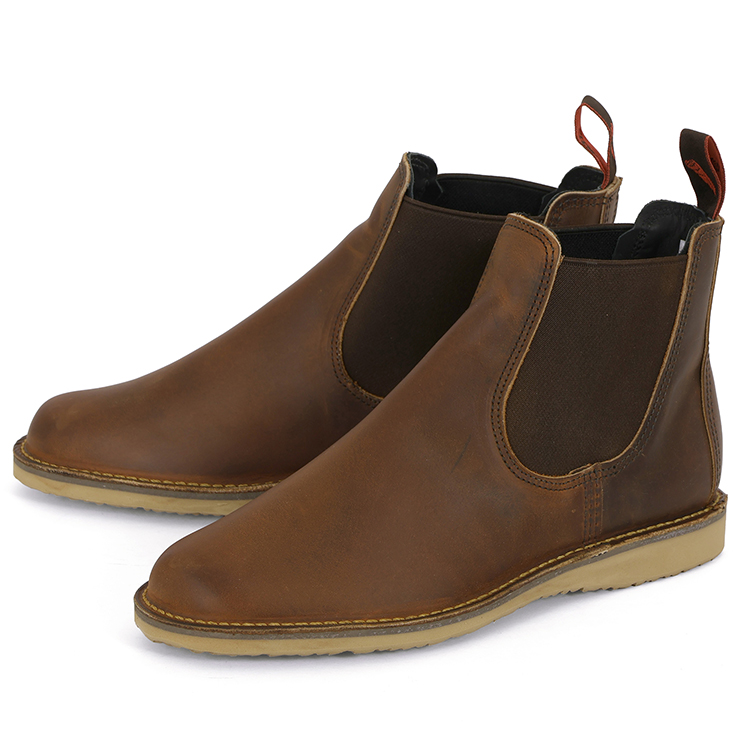 Red Wing レッドウィング WEEKENDER CHELSEA ウィークエンダー チェルシー 3128 カッパー 国内正規品の画像