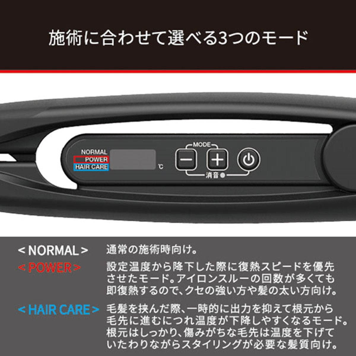 NBS1200 ストレートアイロン Nobby ホワイト(限定色) (ノビー テスコム
