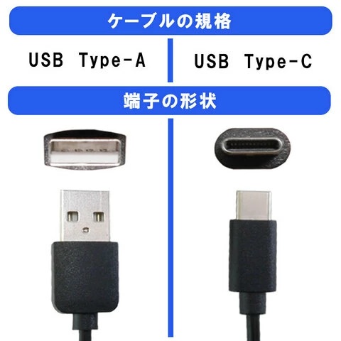 【アウトレット】充電専用 USB usb-c ケーブル USB-A to typeC 50cm *1本 関連画像2