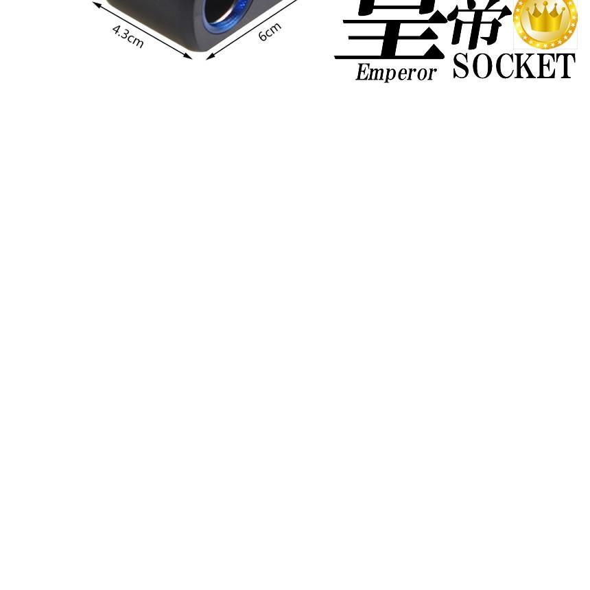 2個セット 皇帝ソケット ブラック シガーソケット 2連 2個 増設 LED 搭載 自動車 カー用品 便利グッズ アイテム スマホ iphone タブレット 充電 KOUTEI-BK｜nexts｜06