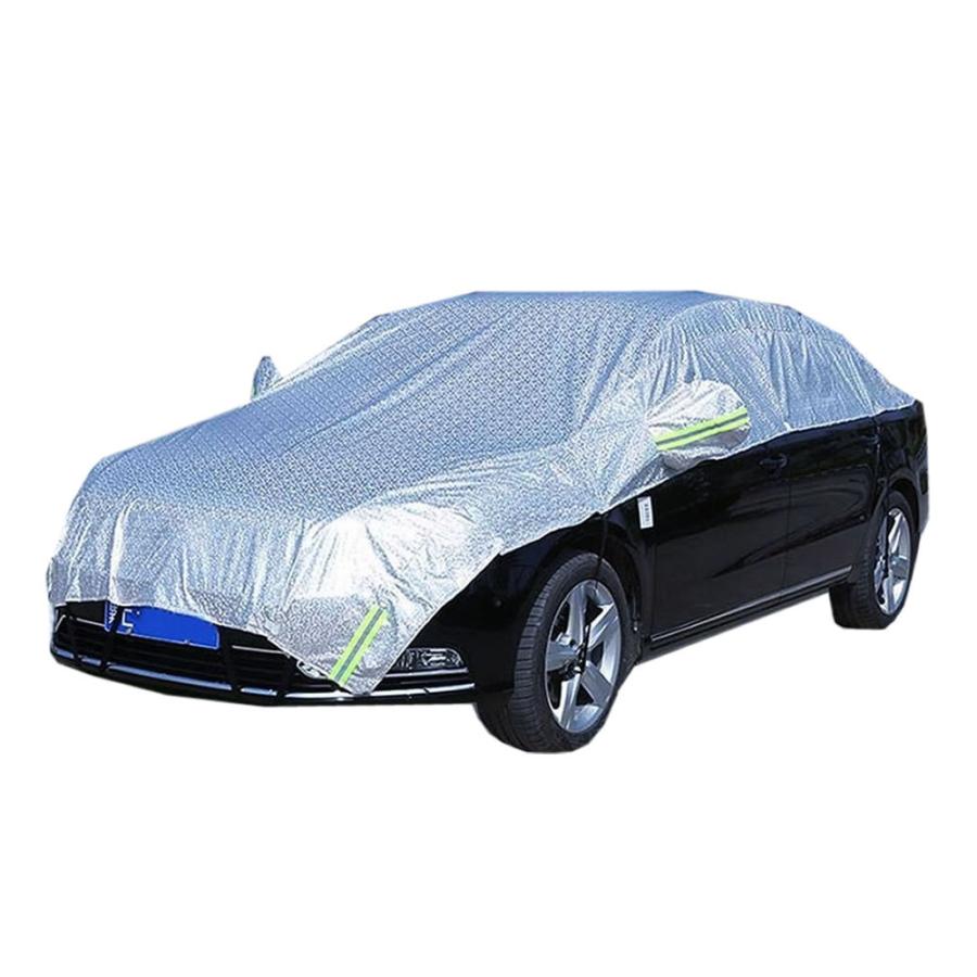 車用 ボディーカバー 水 塵 輻射 紫外線 鳥の糞防止 黄砂 PM2.5対策 軽自動車 セダン SUV ハーフボディーカバー KURUHAFU