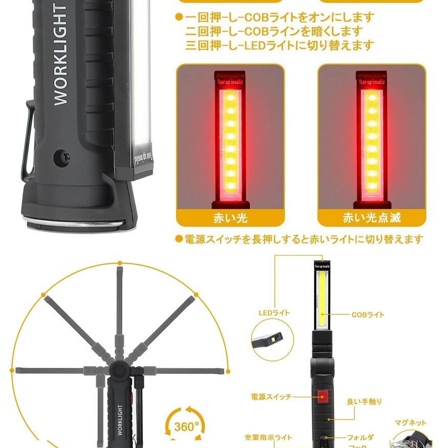 2個セット ハイスペック LEDライト Sサイ...の詳細画像4