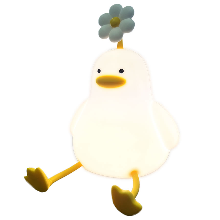 ナイトライト アヒル 照明 ランプ デスクライト 寝室 卓上 お風呂場