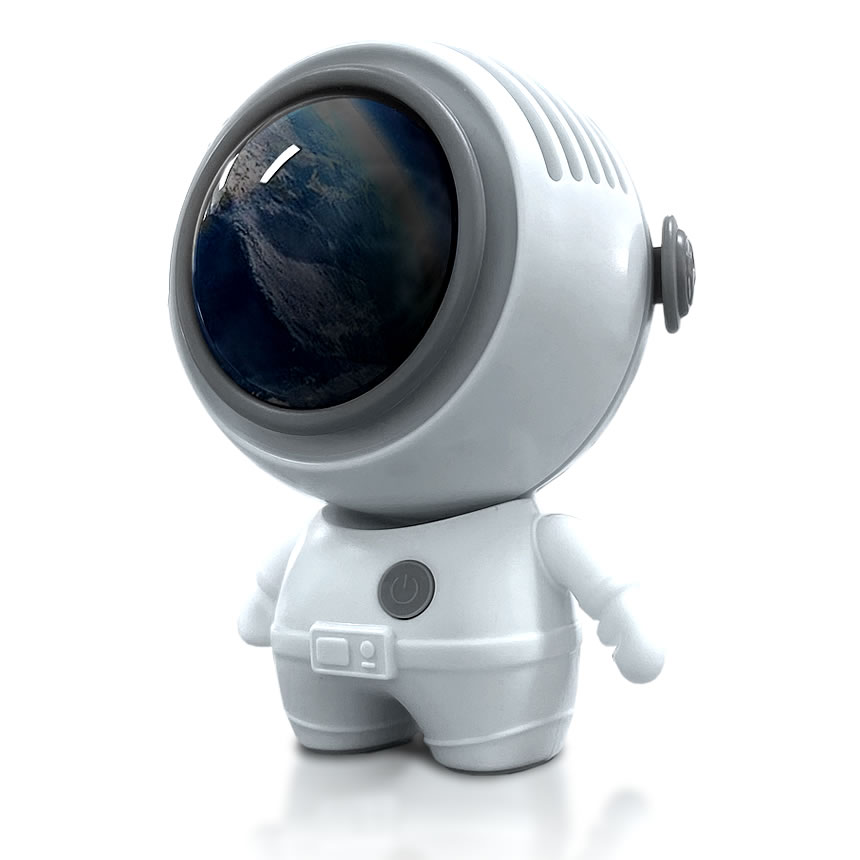 宇宙飛行士 ポータブルファン ネックファン 扇風機 3段階風量調節 静音 USB充電 スペース SPACEHERO |  | 02