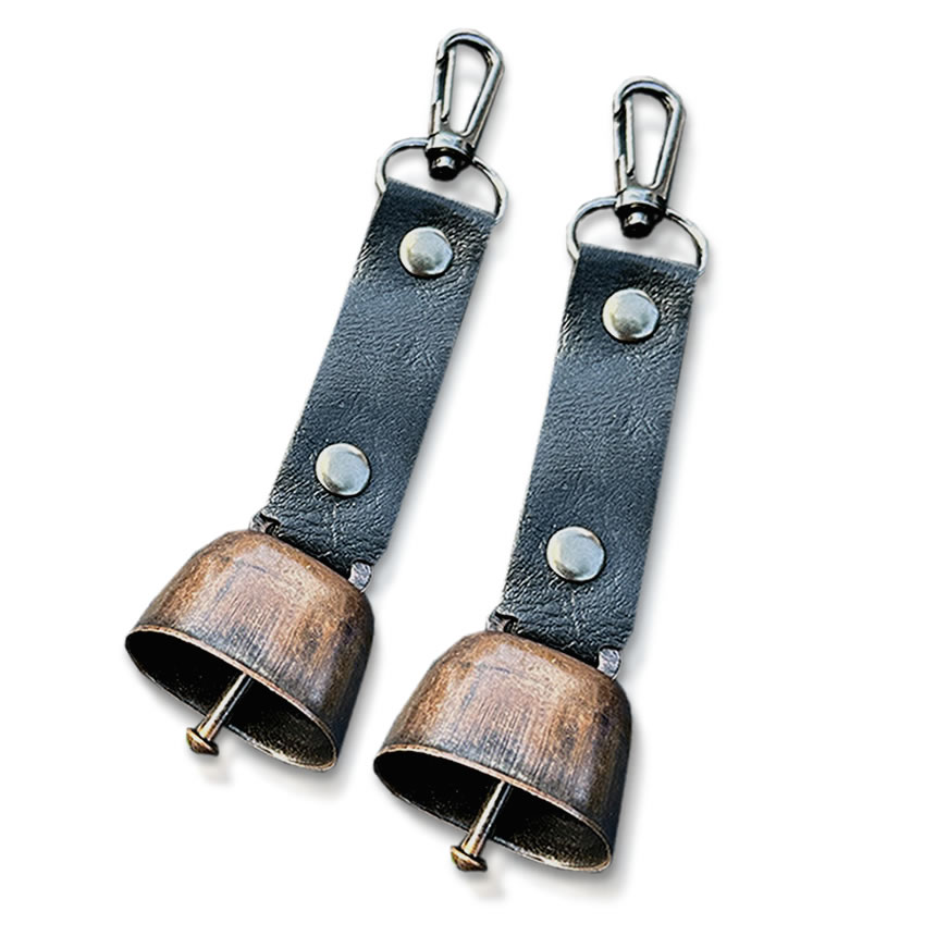 熊よけ鈴 10個セット 熊鈴 鈴 ベル 山鈴 熊ベル 消音機能 付き