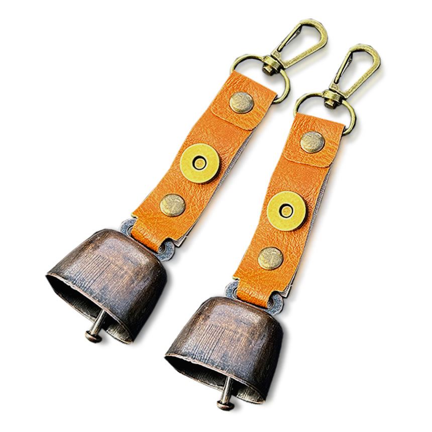 熊よけ鈴 10個セット 熊鈴 鈴 ベル 山鈴 熊ベル 消音機能 付き