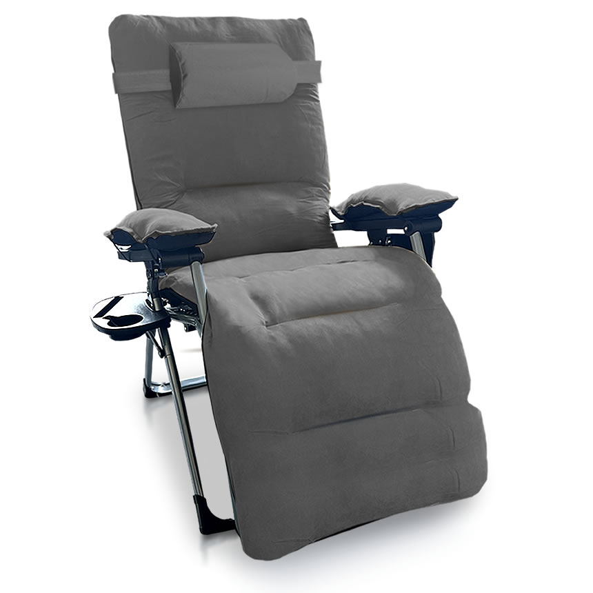 即購入OK/リクライニングチェア リクライニングチェア 無重力チェア 折りたたみ式 ブラック 150