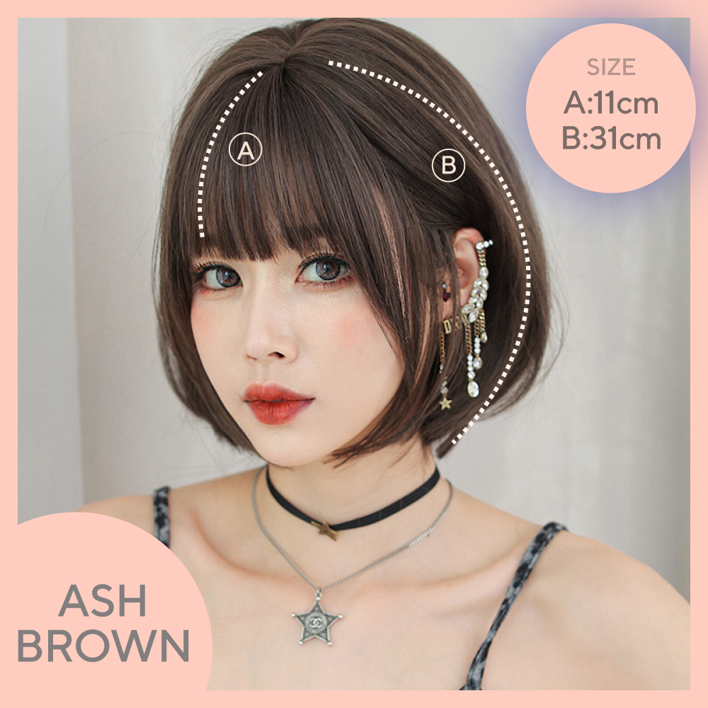 ウィッグ ボブ ショート おしゃれ ファッションウィッグ 自然 女性