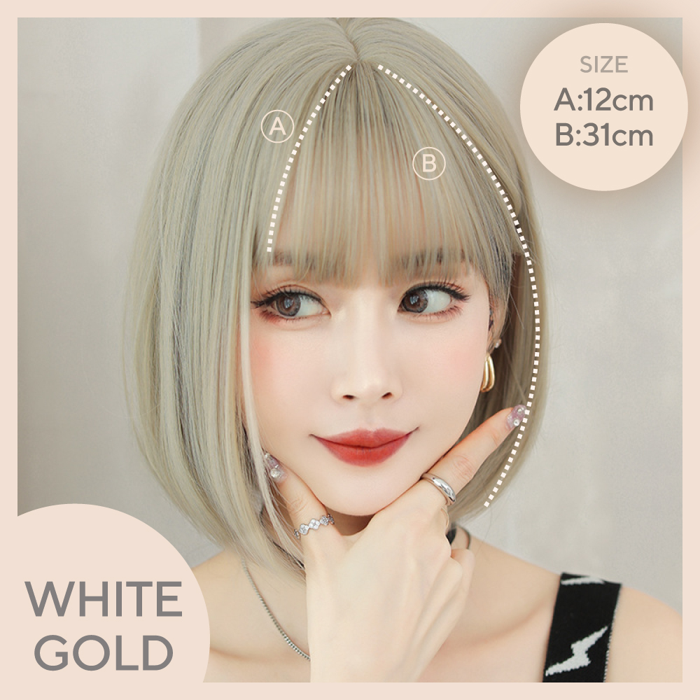 ウィッグ ボブ ショート おしゃれ ファッションウィッグ 自然 女性