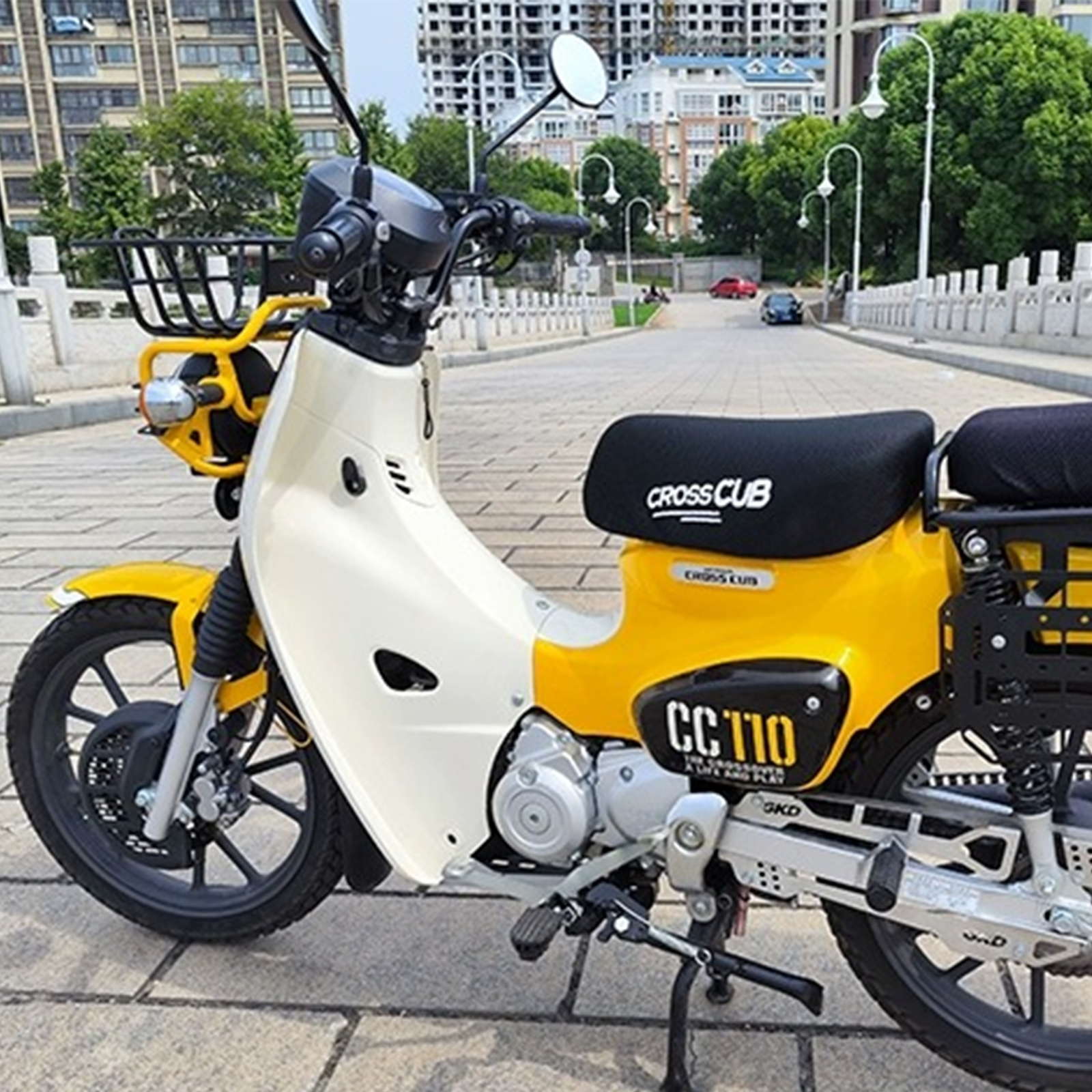 クロスカブ CC110 レッグシールドセット 外装 シールド 防風