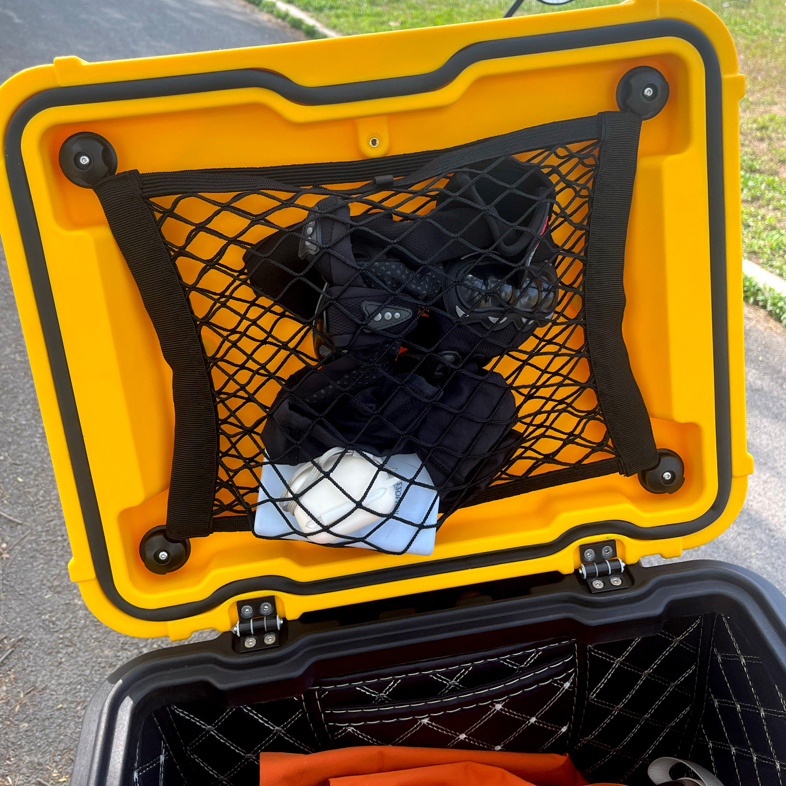 クロスカブ 3色 43L リアボックス バイク バイク用 かわいい 防水 耐