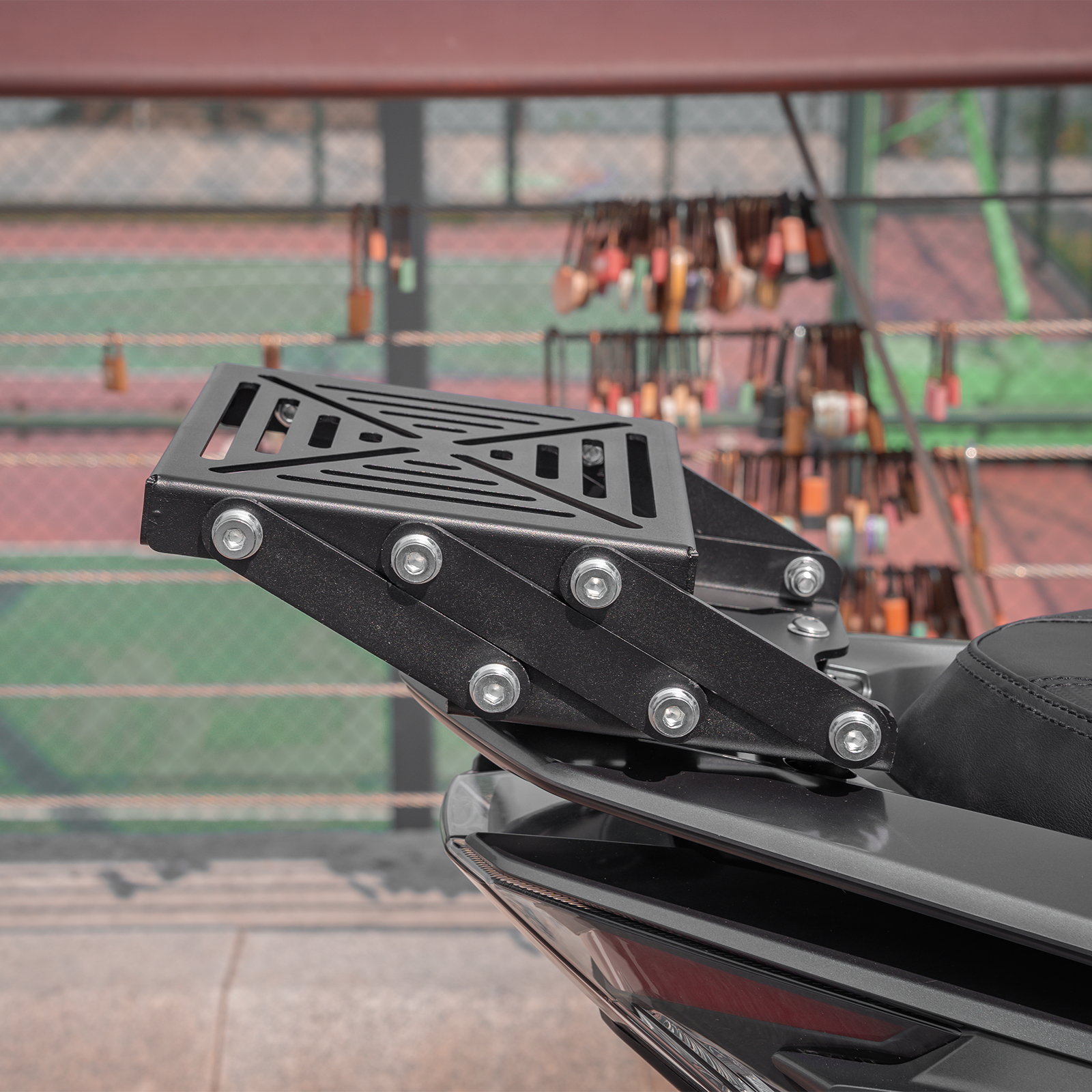 折りたたみ式 リアキャリア PCX用 大型 キャリア バイク 荷台 リア