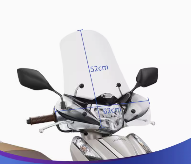 ホンダ（HONDA） リード ウインドシールド フロントグラス 風防 バイク