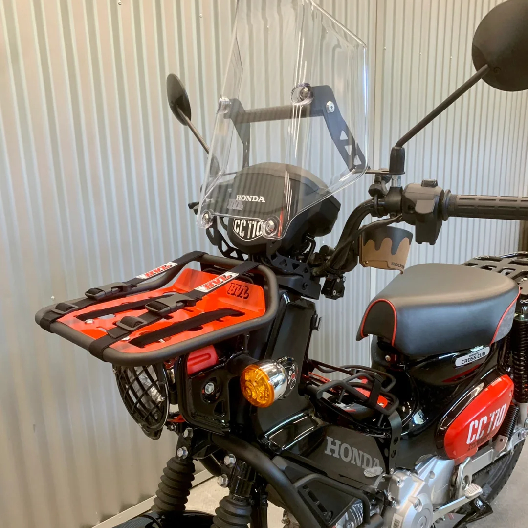 クロスカブ くまモン フロントキャリア センターキャリア サイド