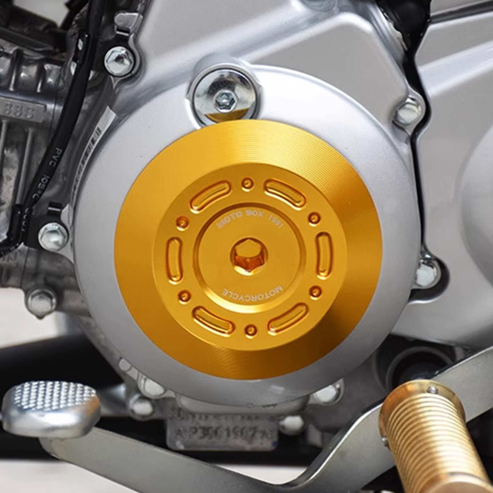 クロスカブ CC110 エンジンガード カバー 擦り傷防止 アルミ合金製 保護 耐候性 丈夫 装着簡単 カスタム スタイリッシュ 後付け感無い取り寄せ | クロスカブ | 04