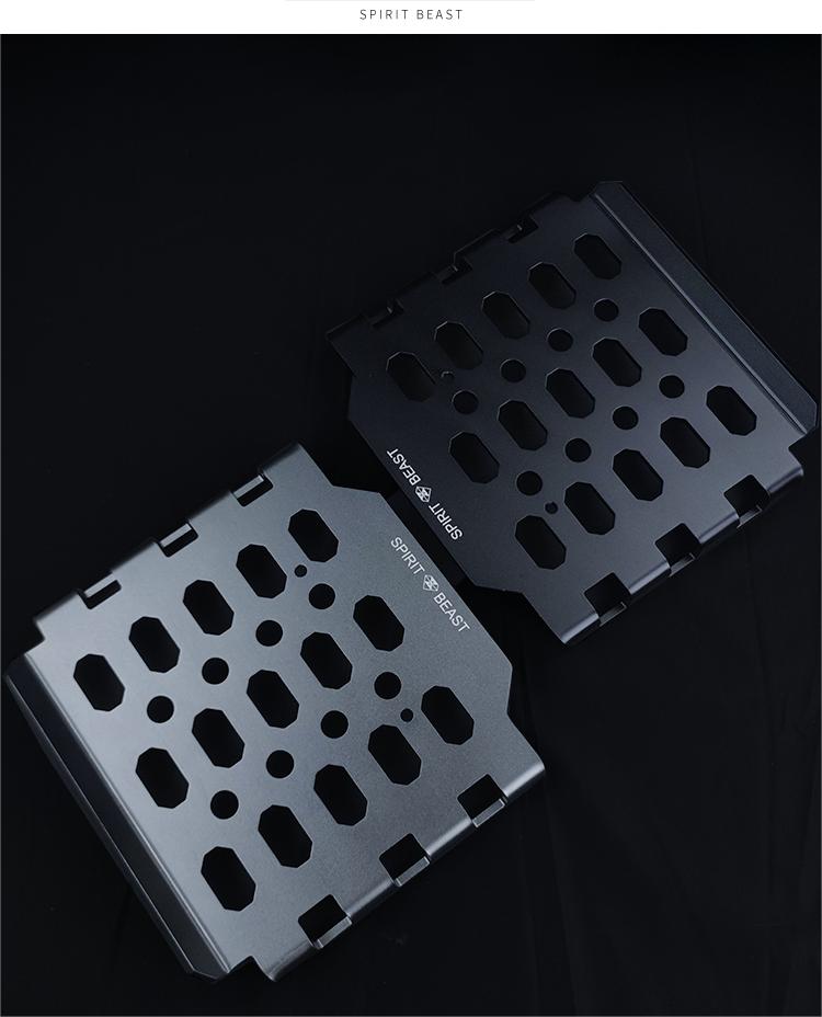 クロスカブ CC110 フロントリアキャリアトップケースリアキャリア 丈夫 一体感 ステンレス製 ブラック チタン カスタム 荷台 便利 バイク用 取り寄せ 爆買の画像