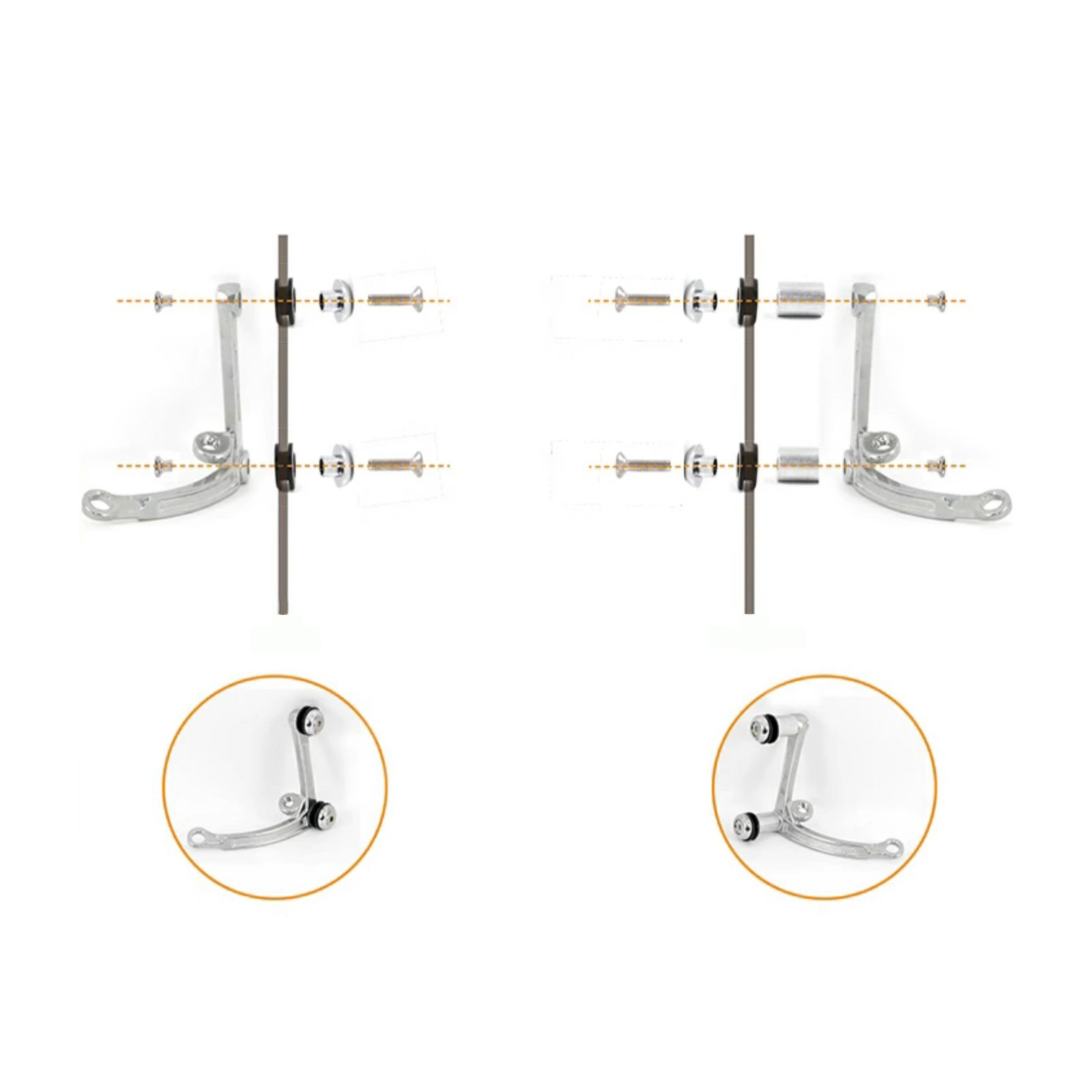 クロスカブ ハンターカブ CT125 ウインドシールド 大型 ウメーター