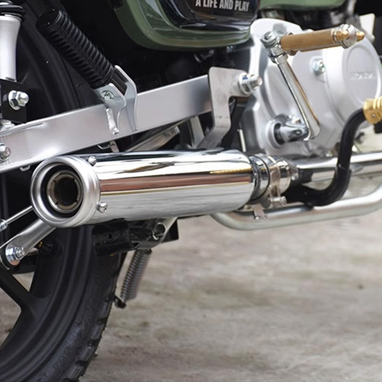 ホンダ　クロスカブ110 HONDA CC110 マフラー　カスタム クロスカブ クロスカブCC110 JA60 フルエキゾースト マフラー