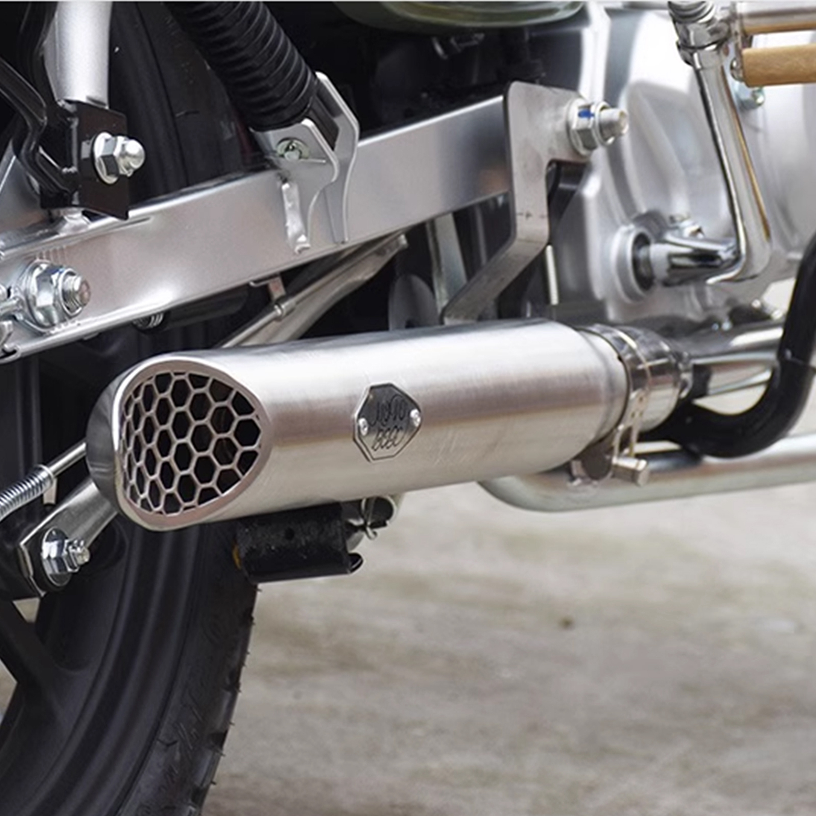 ノスケ　カブ　マフラー 楽天市場】KITACO キタコ バイク用 クラシックダウンマフラー
