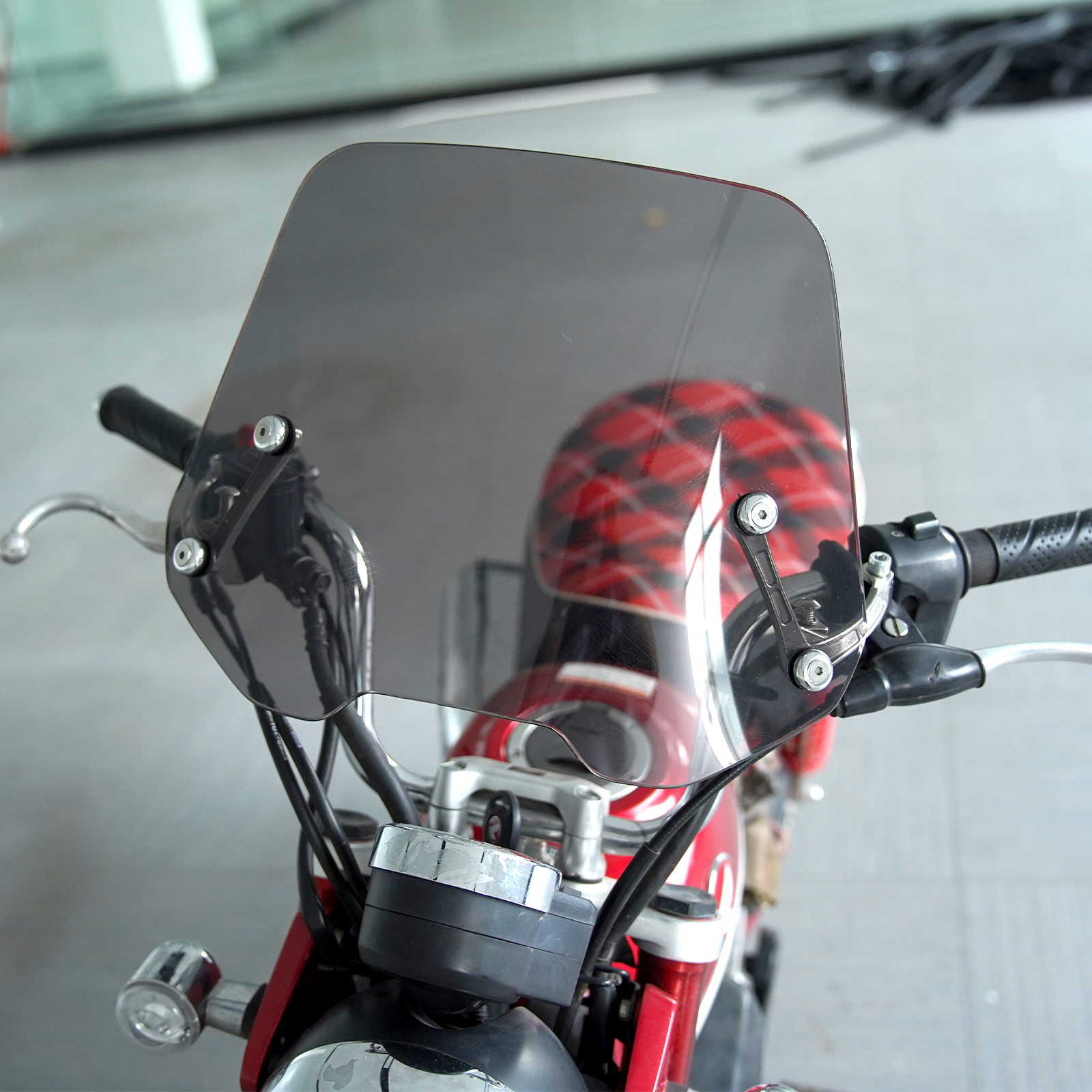 モンキー ウインドシールド Monkey 125 大型 ウメーターバイザー