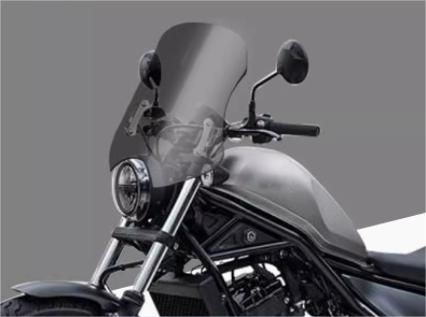 ホンダレブル ウインドスクリーン 45cm Amazon.co.jp: レベル CMX1100 CM1100 フロントガラス