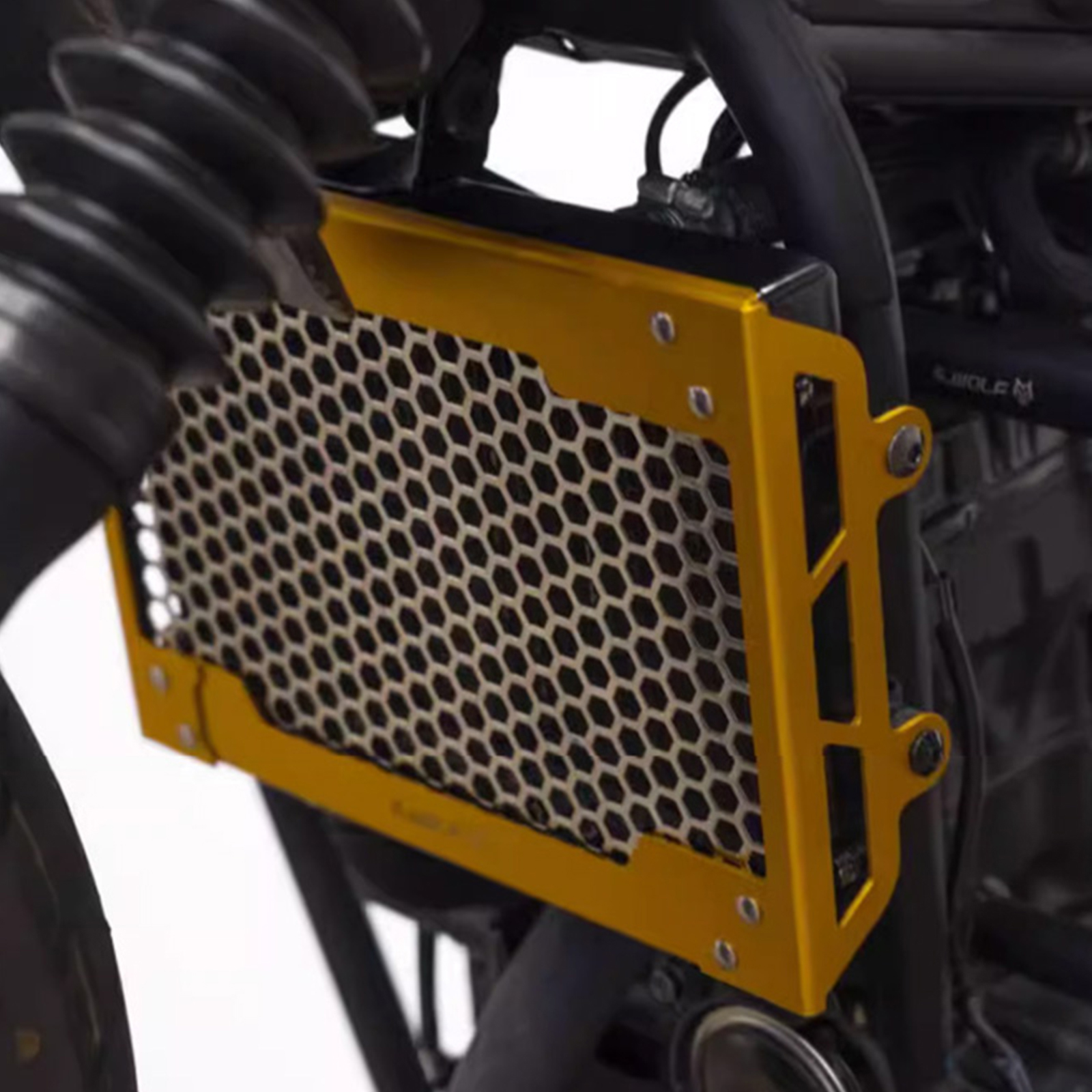ホンダ レブル250/500 ラジエーター カバー ガード プロテクター フロントフォーク ステンレス製 虫侵入 カスタム 後付け感無い 保護 外装パーツ 取寄せ 爆買_1