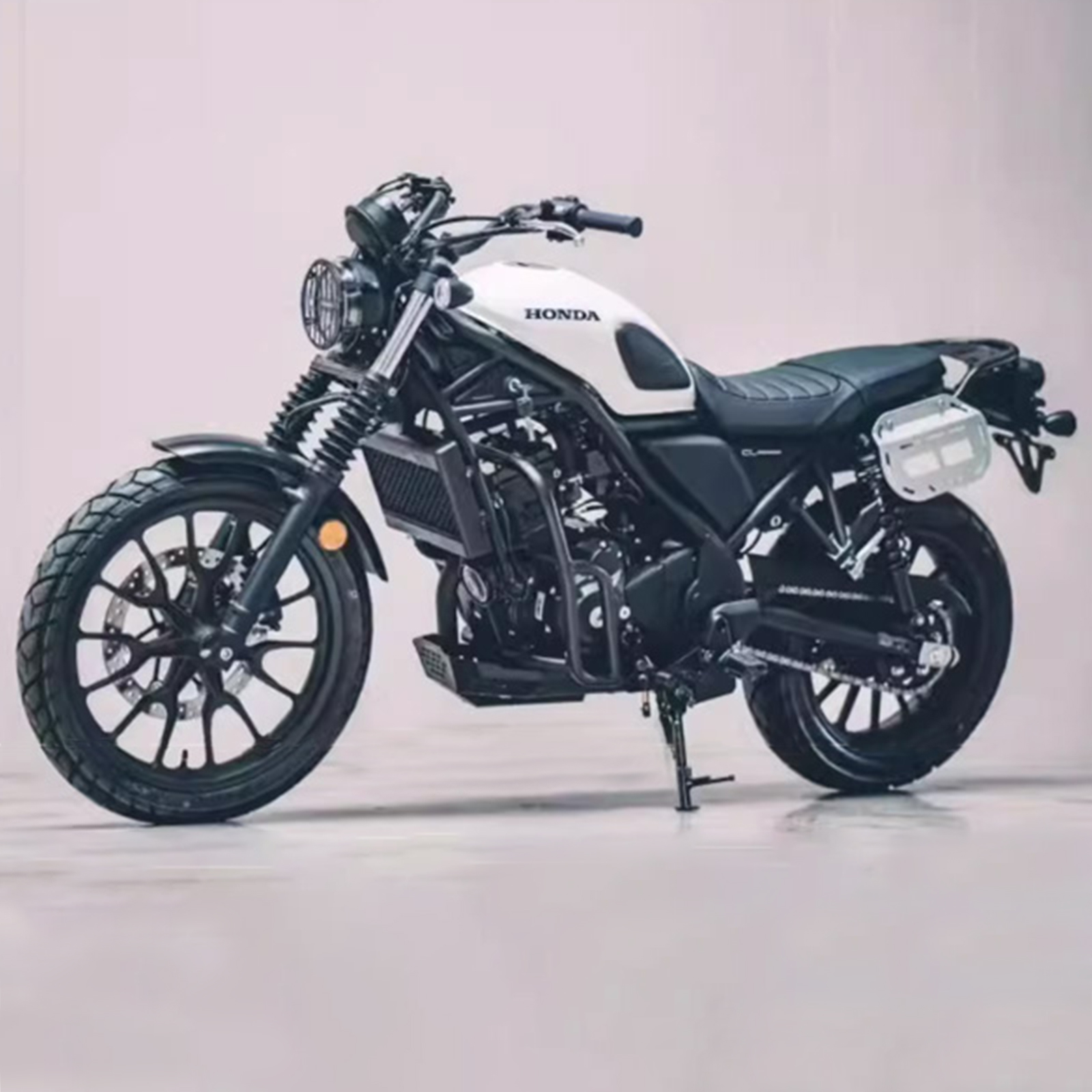 ホンダ レブル250/500 ラジエーター カバー ガード プロテクター フロントフォーク ステンレス製 虫侵入 カスタム 後付け感無い 保護 外装パーツ 取寄せ 爆買_3
