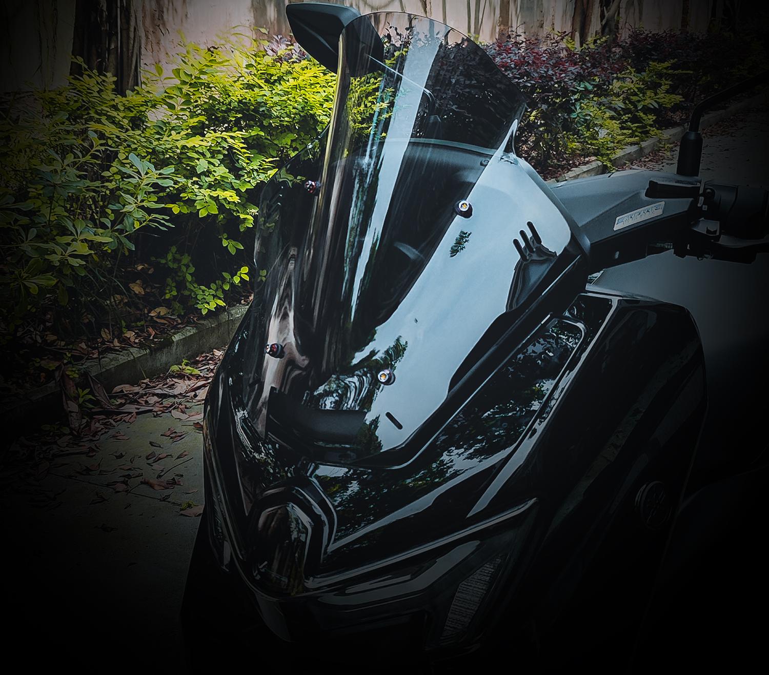 YAMAHA（ヤマハ） NMAX 155 125 2025 ウインドシールド 大型 クリア