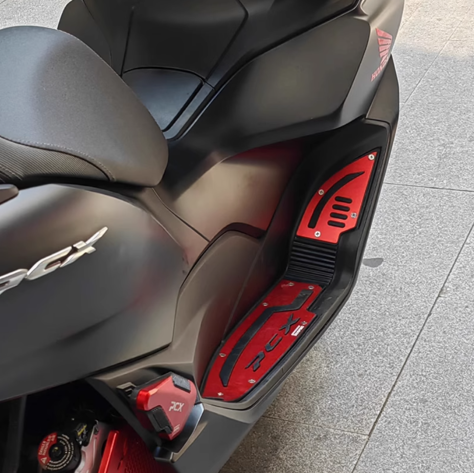 ホンダ PCX160 125 アルミニウム フロアマット 2025新型 ステップ