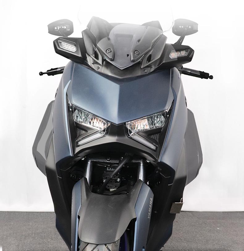 値下げ‼︎希少 生産終了品 当時 RZ YAMAHA バイク ライトカバー ホンダ（HONDA） ヤマハ XMAX300 レッグシールドプロテクター 風よけ