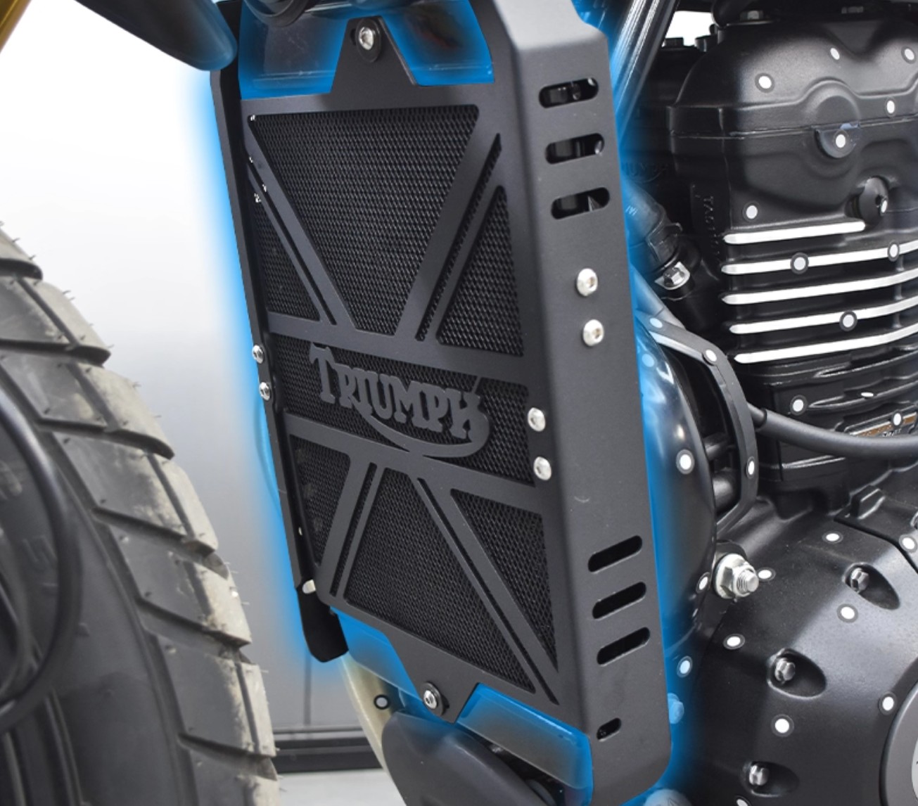 スクランブラー 400X スピード 400 ラジエーター ラジエーターガード カバー ガード プロテクター 擦り傷防止 アルミ合金製 各色選択 外装パーツ 取寄せ