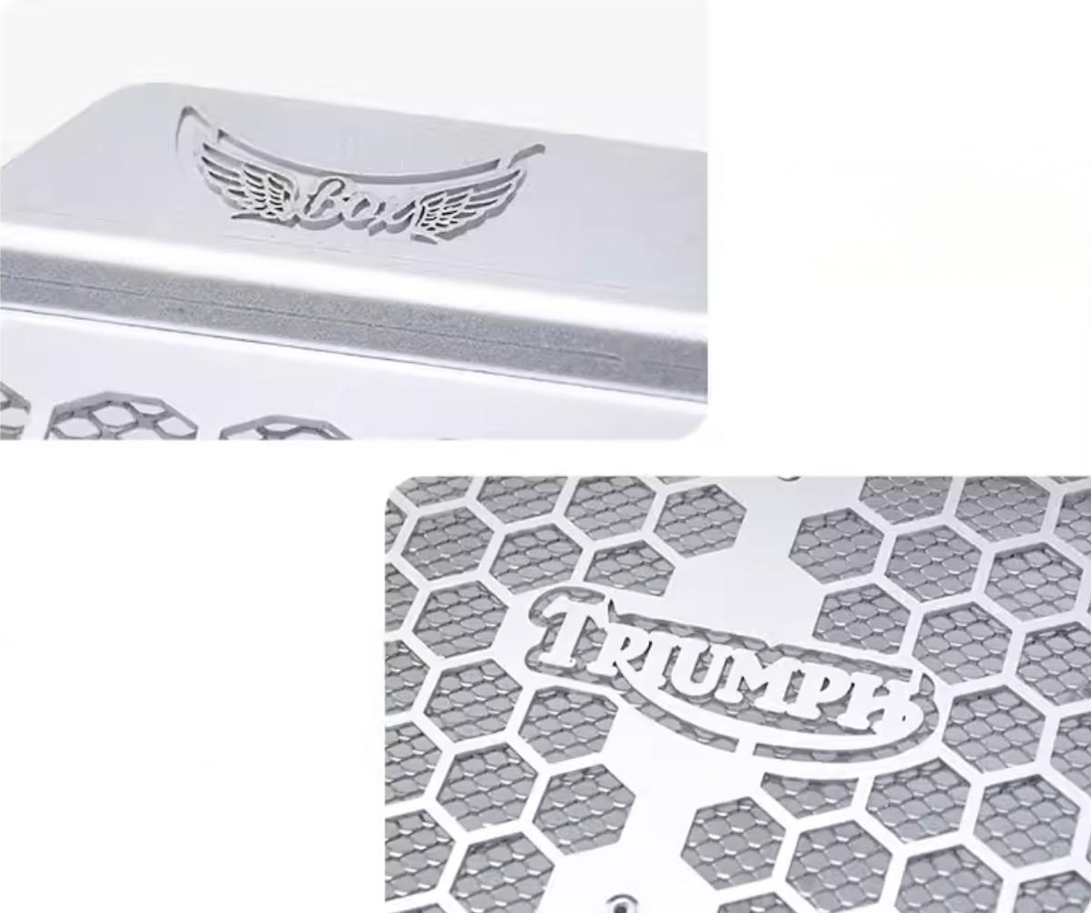 スクランブラー 400X スピード 400 ラジエーター ラジエーターガード カバー ガード プロテクター 擦り傷防止 アルミ合金製 各色選択 外装パーツ 取寄せの画像