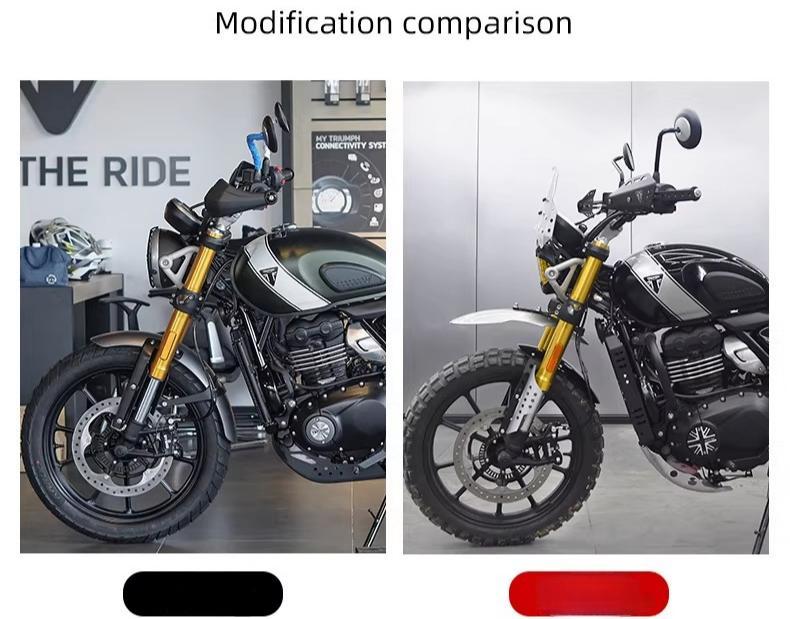ホンダ（HONDA） スクランブラー 400X スピード 400 フロント