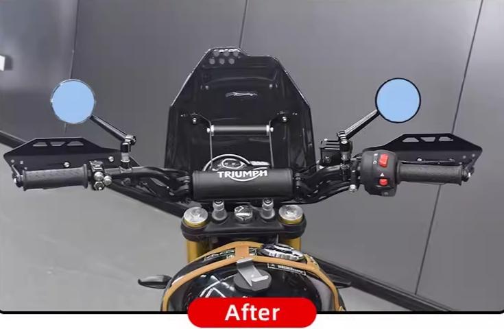 ホンダ（HONDA） スクランブラー 400X ハンドルカバー ガード バイク